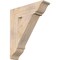 Ekena Millwork Traditional Traditional Smooth Bracket, Douglas Fir, 5 1/2"W x 22"D x 26"H BKT06X22X26TRA01SDF - alternate 1